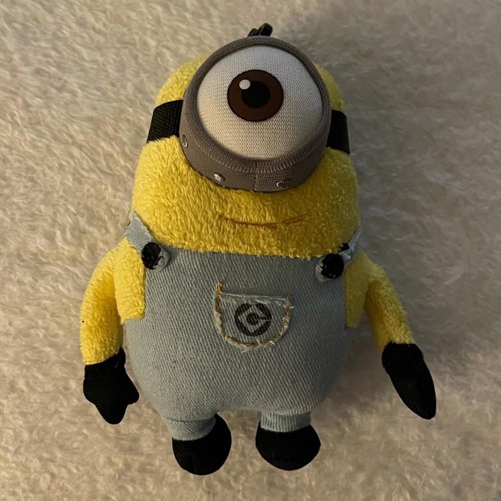 Minion Plush Keychain Pouch